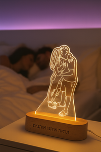 מנורת לד בעיצוב אישי - הלהיט של 2026