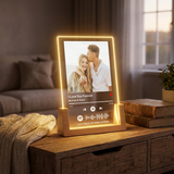 לוח Spotify LED בעיצוב אישי – השיר שלכם באור מיוחד