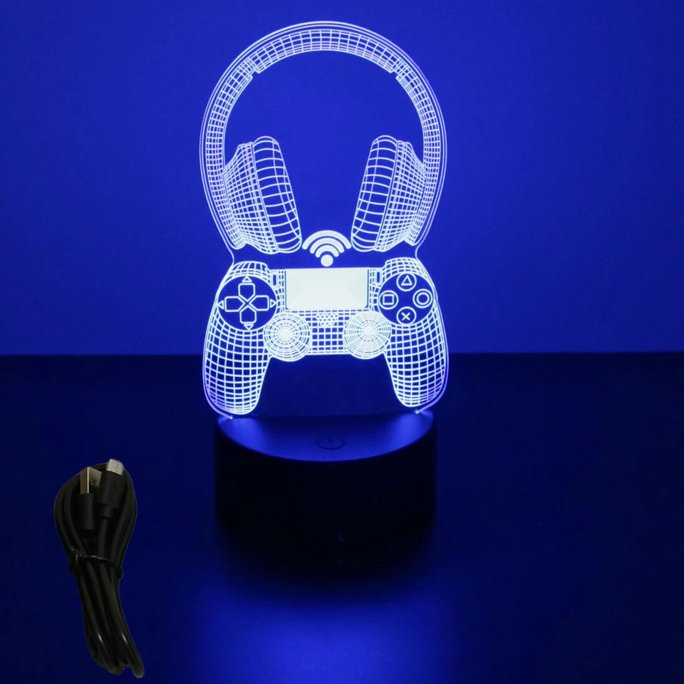 מנורת LED בעיצוב אישי – המתנה שתשגע את הגבר שלך